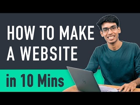 How to Make a Website in 10 mins – Simple & Easy